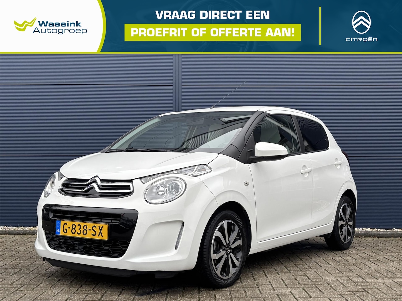 Citroën C1 - 1.0 VTi 68PK S&S 5D Shine Navigatie | Camera | Climatronic | - AutoWereld.nl