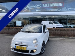 Fiat 500 C - 0.9 TwinAir Turbo 500S Parkeer sensoren achter - sportstoelen - climate control - Radio/CD