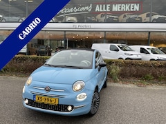 Fiat 500 C - 1.2 Lounge Cabrio - Airco - elektrisch bedienbare kap - navigatie - parkeersensoren achter