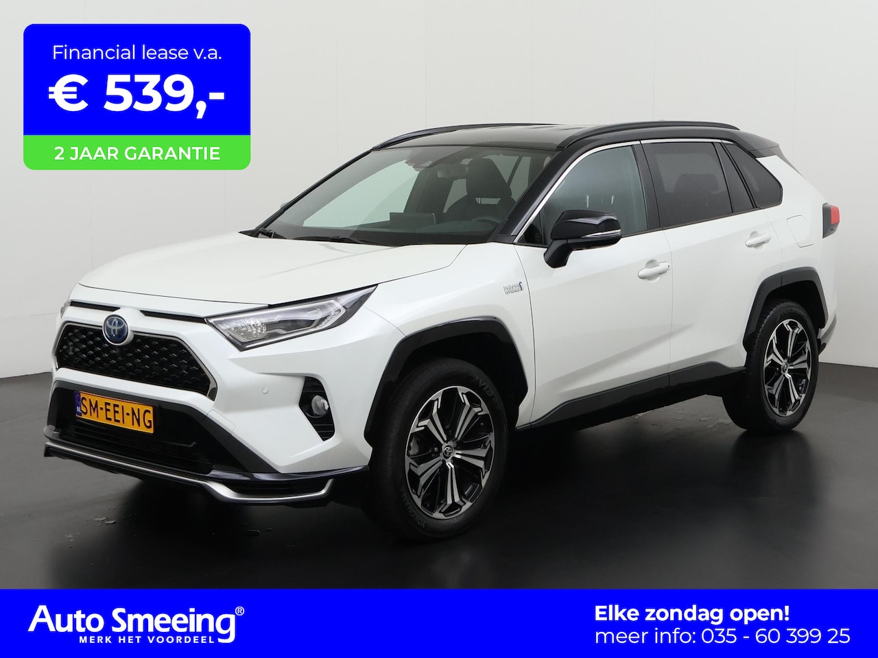 Toyota RAV4 - 2.5 Plug-in Hybrid AWD Bi-Tone Plus | Leder | Zondag Open! - AutoWereld.nl