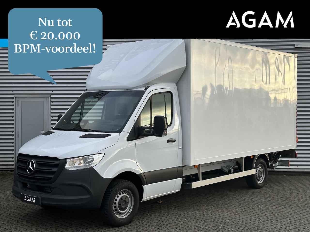 Mercedes-Benz Sprinter - 317 CDI Bakwagen Laadklep - AutoWereld.nl