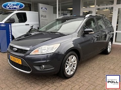 Ford Focus Wagon - 1.6 Ti-VCT 115pk Ghia Navigatie Climat Cruise Voorruitverwarming Dealeronderhouden