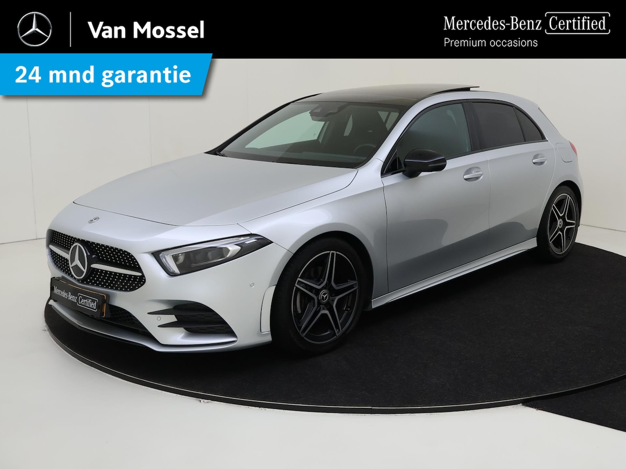 Mercedes-Benz A-klasse - 180 Business Solution AMG /Panoramadak / Night pakket/ 18 Inch /Memory stoelen - AutoWereld.nl