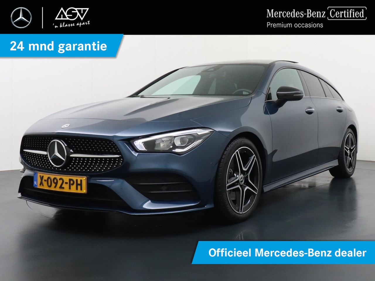 Mercedes-Benz CLA-klasse Shooting Brake - 180 AMG Line | Panorama - Schuifdak | Distronic Cruise Control | Trekhaak Wegklapbaar | Sf - AutoWereld.nl