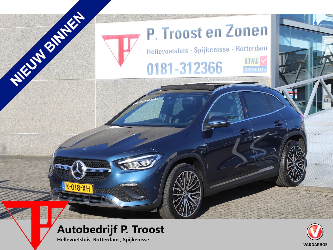 Mercedes-Benz GLA-Klasse - 200 Panoramadak/Navigatie/Keyless go/Elektrische achterklep/Achteruitrijcamera/Led koplamp - AutoWereld.nl