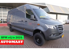 Mercedes-Benz Sprinter - 319 CDI 191PK L3H2 4x4 Automaat Nr. V128 | Climate | Cruise | Apple CP-Android auto | Came