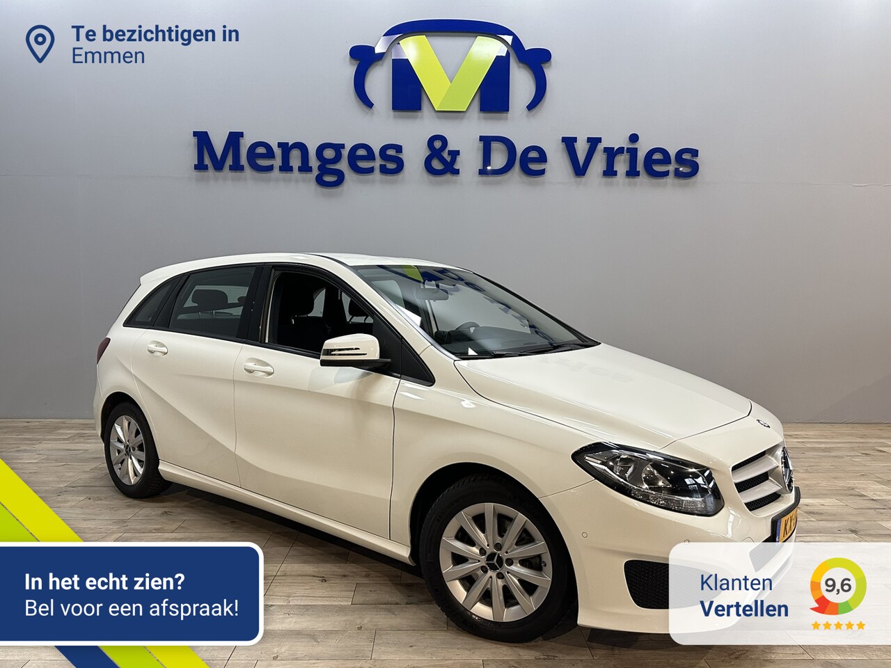 Mercedes-Benz B-klasse - 200 Ambition Airco | Navigatie | Camera | Cruise Control | 4x Elek raam | Bluetooth | Isof - AutoWereld.nl