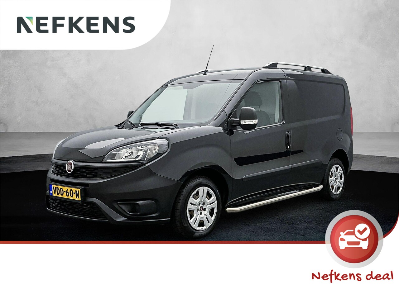 Fiat Doblò Cargo - L1H1 105 pk | Navigatie | Airco | Cruise Control | Bluetooth | DAB Ontvanger | 2 Zitplaats - AutoWereld.nl