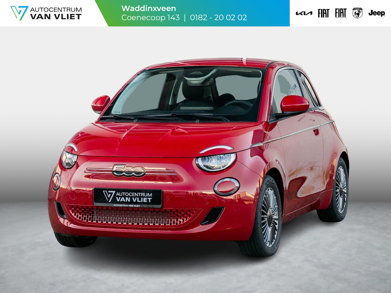 Fiat 500e - 42 kWh | Pack Comfort | Pack Style | Rosso Passione | - AutoWereld.nl