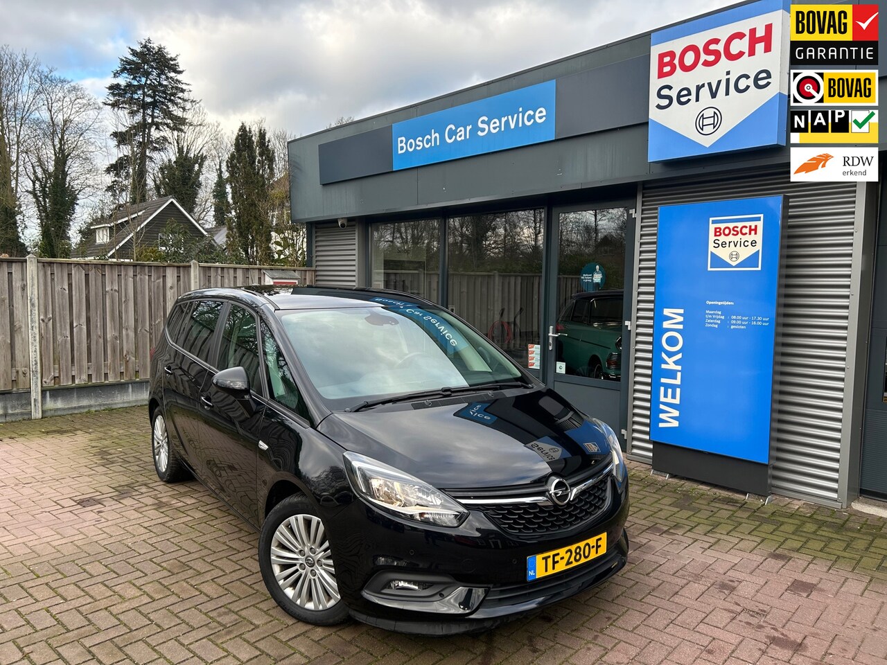 Opel Zafira - 1.4 T Online Edition 7persoons, Navi, LM Velgen, Trekhaak - AutoWereld.nl