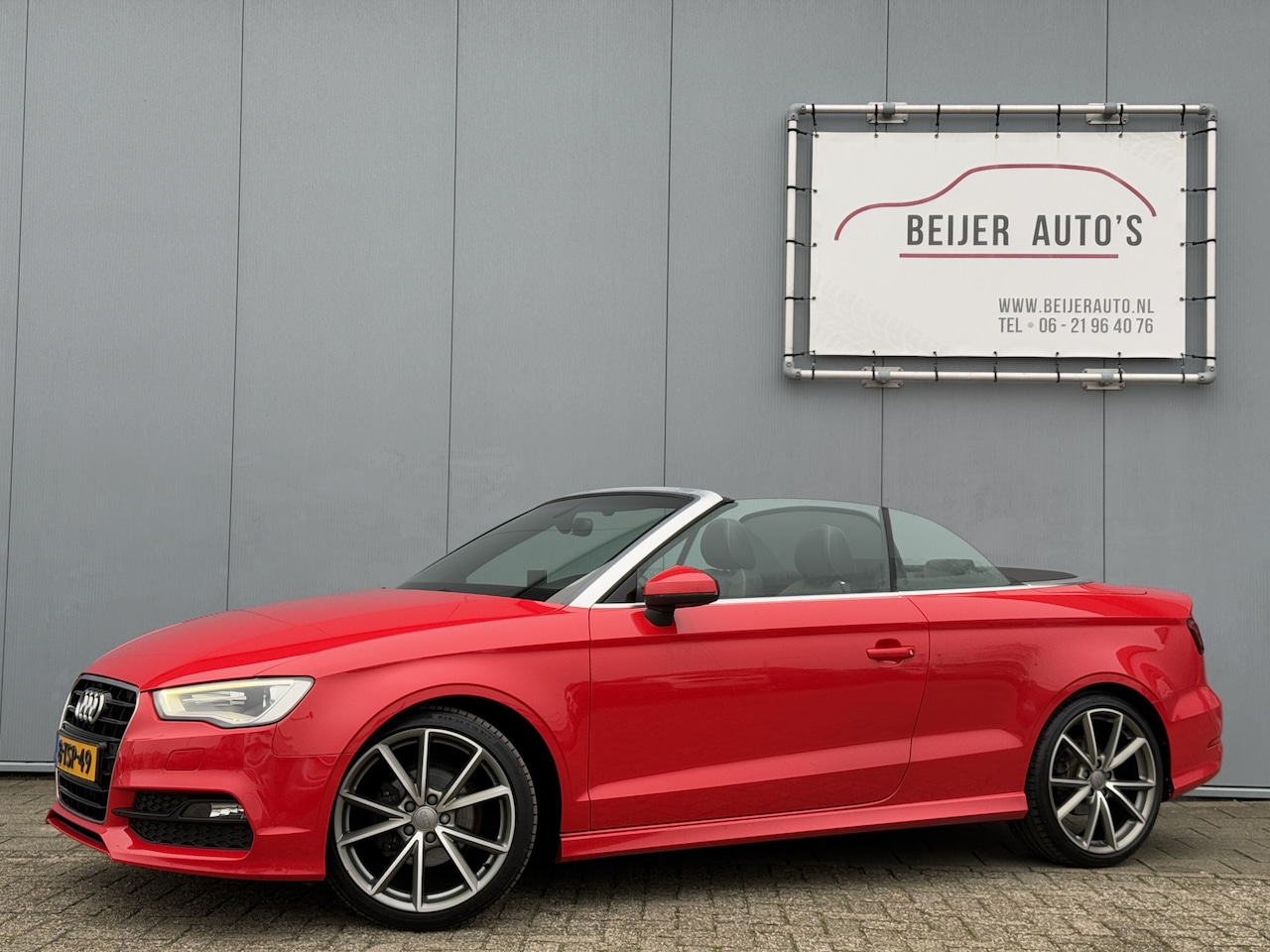 Audi A3 Cabriolet - 1.4 TFSI CoD Ambition Pro Line S 1.4 TFSI CoD Ambition Pro Line S 19inch/S-line. - AutoWereld.nl