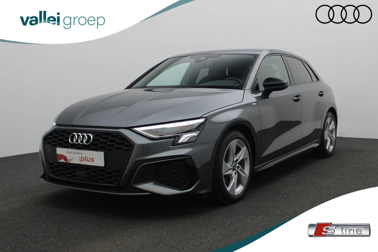 Audi A3 Sportback - 30 TFSI 110PK S-tronic S edition | Navi | Full LED | Zwart optiek | Cruise | Clima | 17 in - AutoWereld.nl