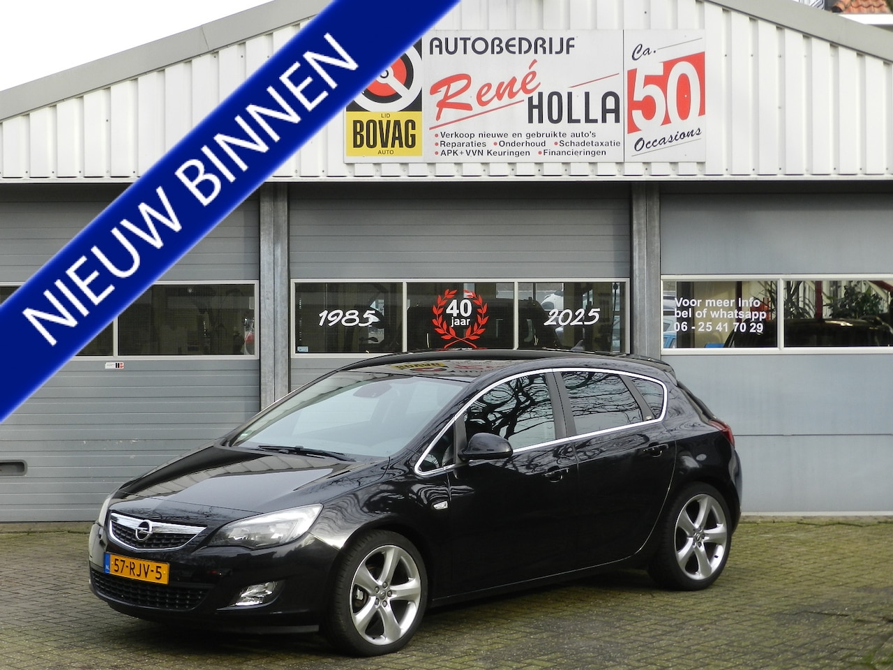 Opel Astra - 1.4 Turbo Sport 5Drs OPC line Navi Climate en Cruise contr LMV 19" - AutoWereld.nl