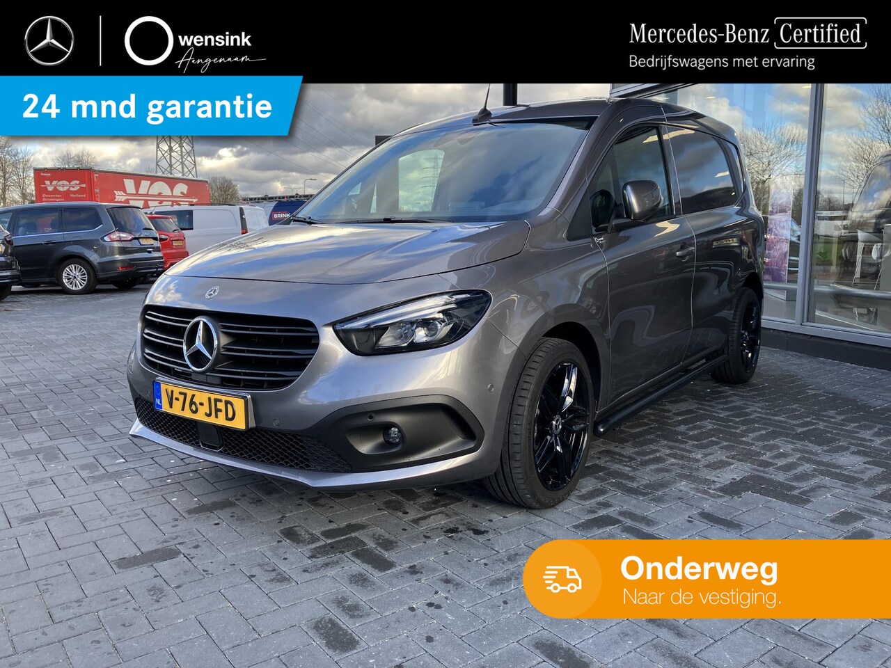 Mercedes-Benz Citan - 112 CDI L1 Base BPM-Vrij! Automaat - Airco - Trekhaak - Ledlampen voor en achter -  Apple - AutoWereld.nl