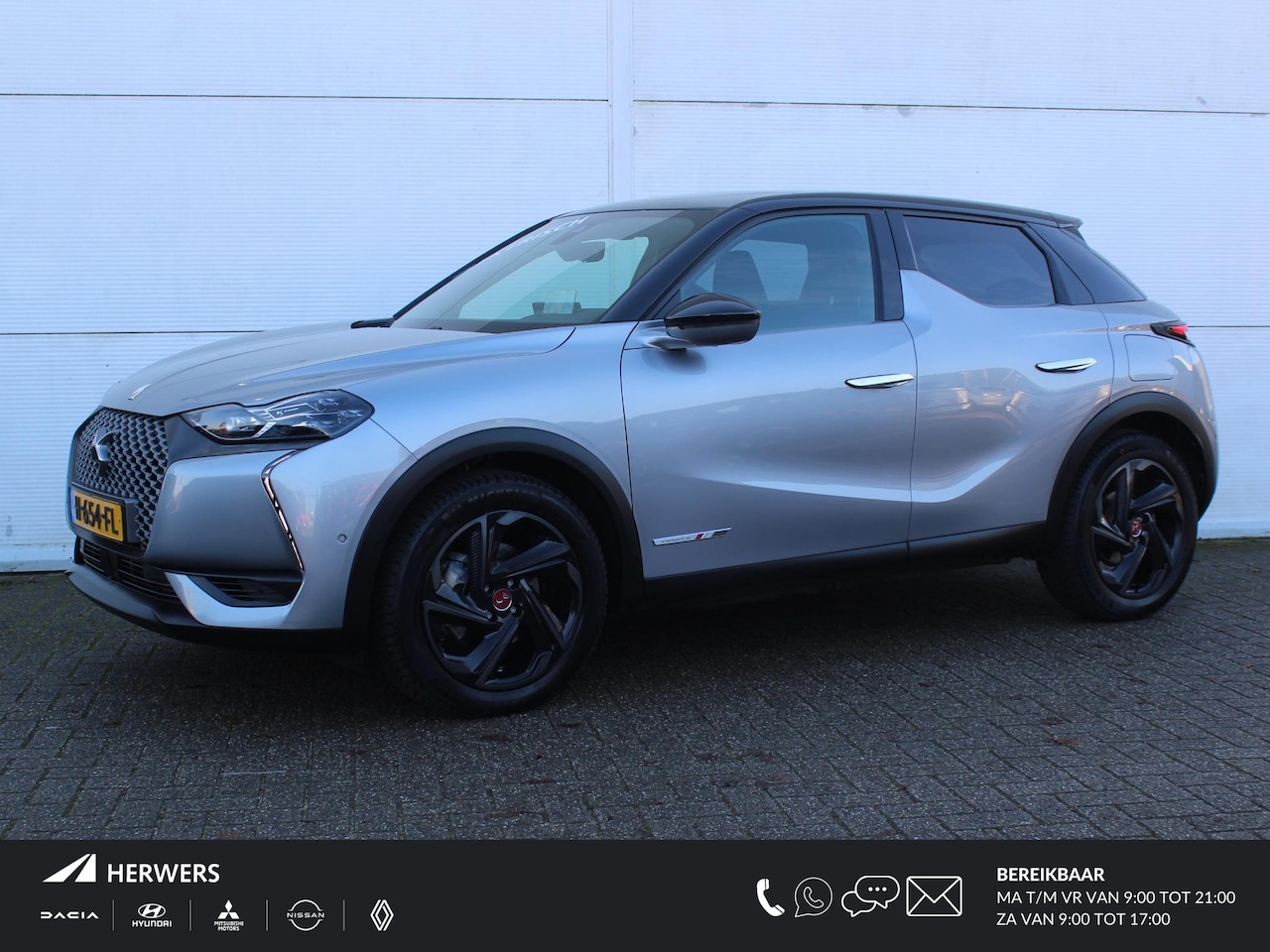 DS 3 Crossback - E-Tense Performance Line 50 kWh / Navigatie + Apple Carplay/Android Auto / Stoelverwarming - AutoWereld.nl