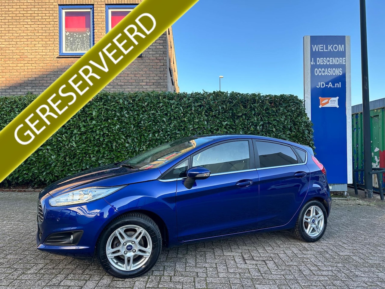 Ford Fiesta - 1.0 EcoBoost Titanium Climate C, Navigatie, Automaat!!!! - AutoWereld.nl