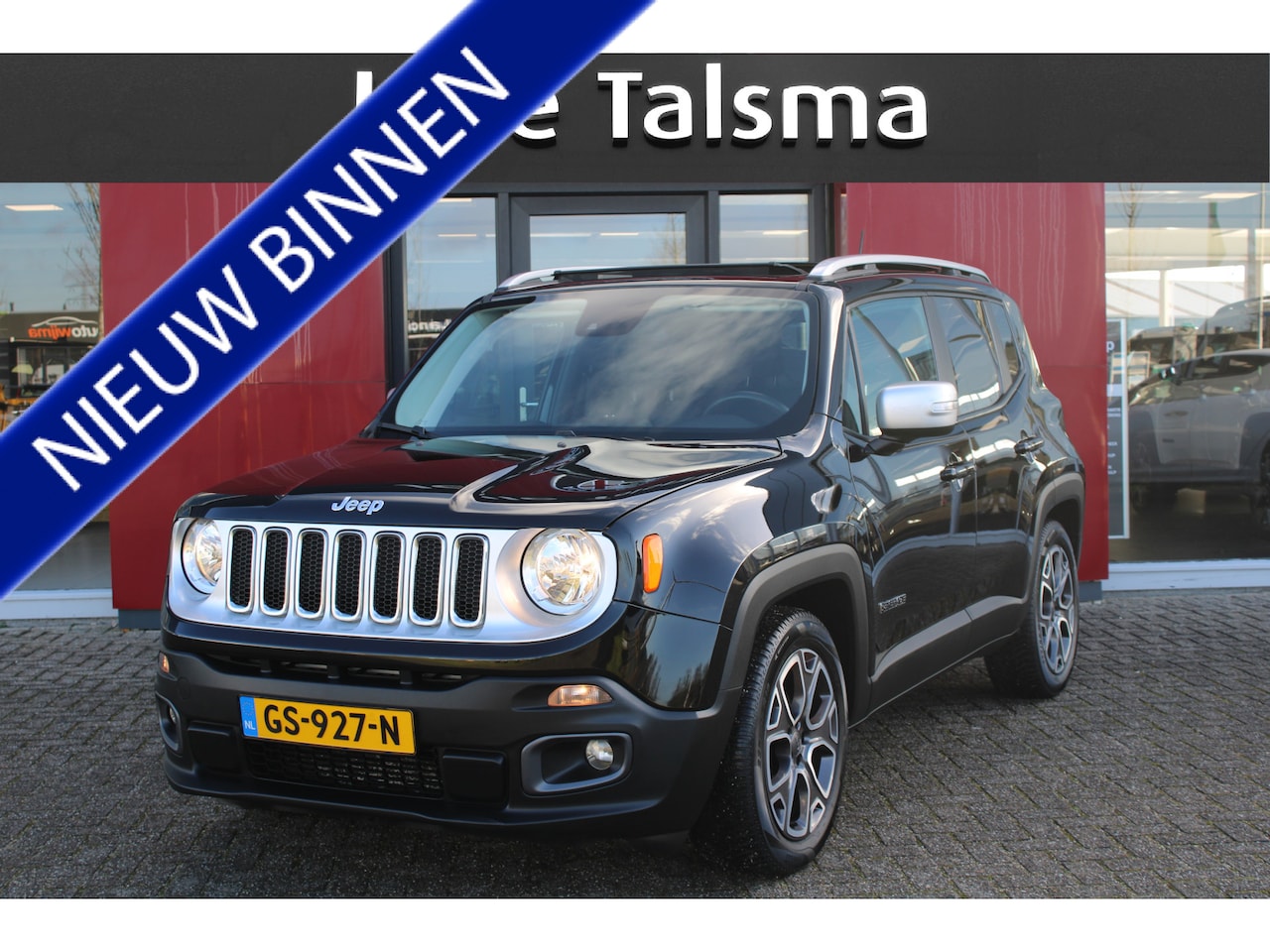 Jeep Renegade - 1.4 MultiAir Limited Automaat | Panorama-Dak | 18" velgen | Navi | Clima - AutoWereld.nl