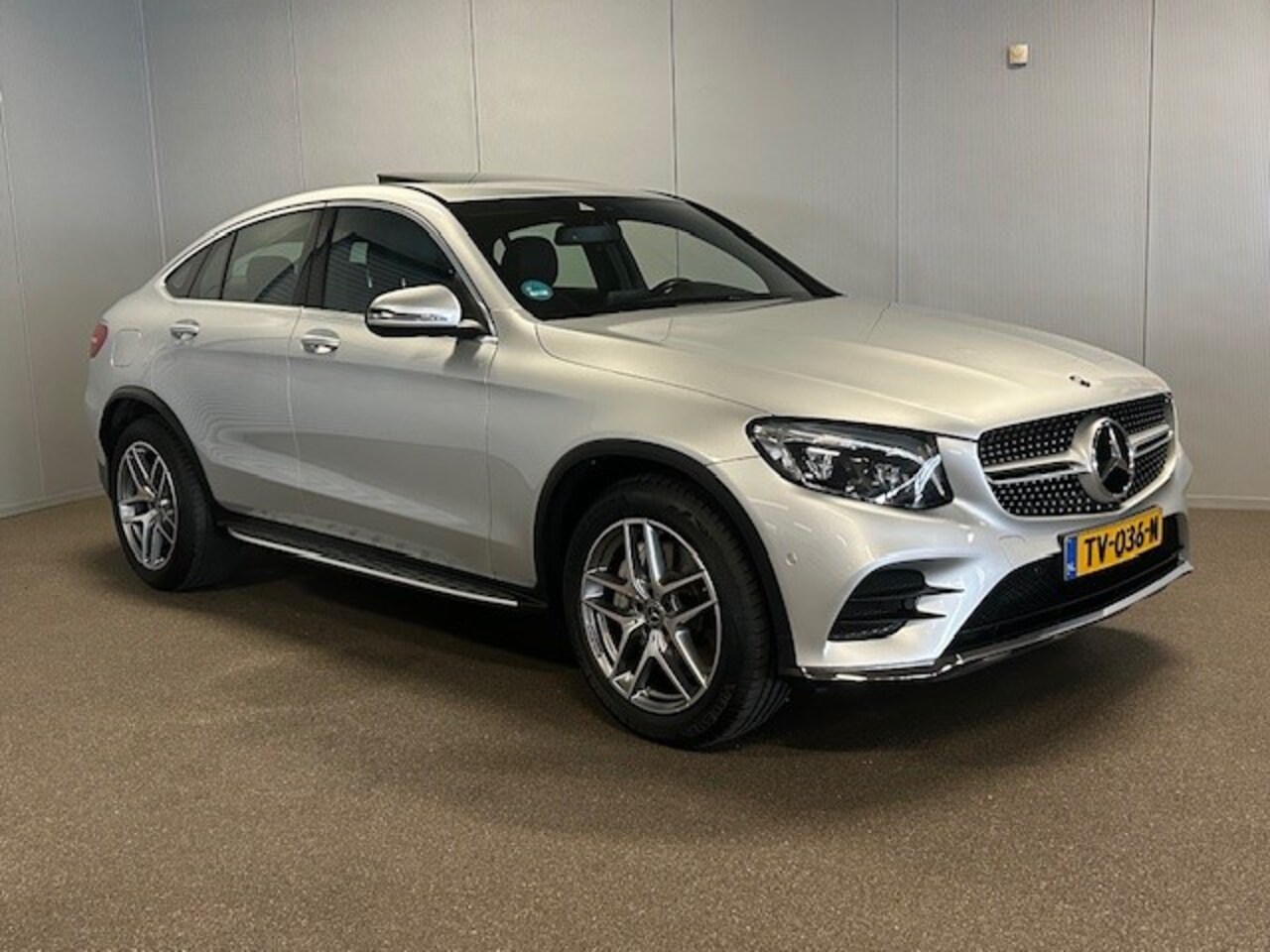 Mercedes-Benz GLC-klasse Coupé - 220D 4 Matic AMG STYLING-SCHUIFDAK-ILS-CAMERA-TREKHAAK-COMPLEET - AutoWereld.nl