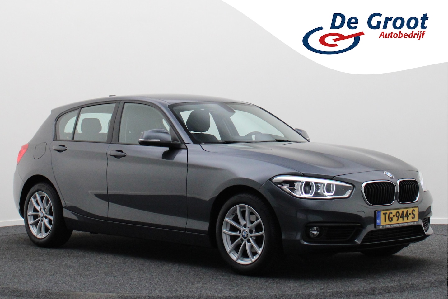 BMW 1-serie - 118i Executive Automaat LED, Climate, Cruise, Navigatie, Bluetooth, PDC, Start/Stop, 16'' - AutoWereld.nl