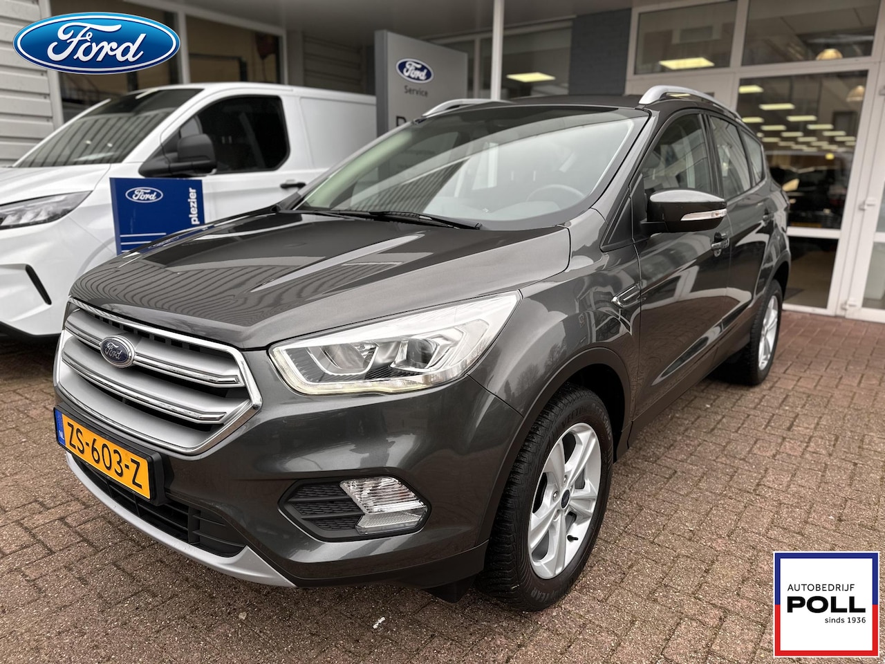 Ford Kuga - 1.5 EcoBoost Ultimate Navi Camera Trekhaak Voorruitverwarming 1e Eigenaar Dealeronderhoude - AutoWereld.nl