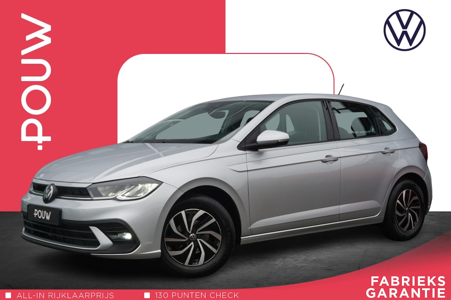 Volkswagen Polo - 1.0 TSI 95pk DSG Life | Apple Carplay/Android Auto| Parkeersensoren | Spiegels Inklapbaar - AutoWereld.nl