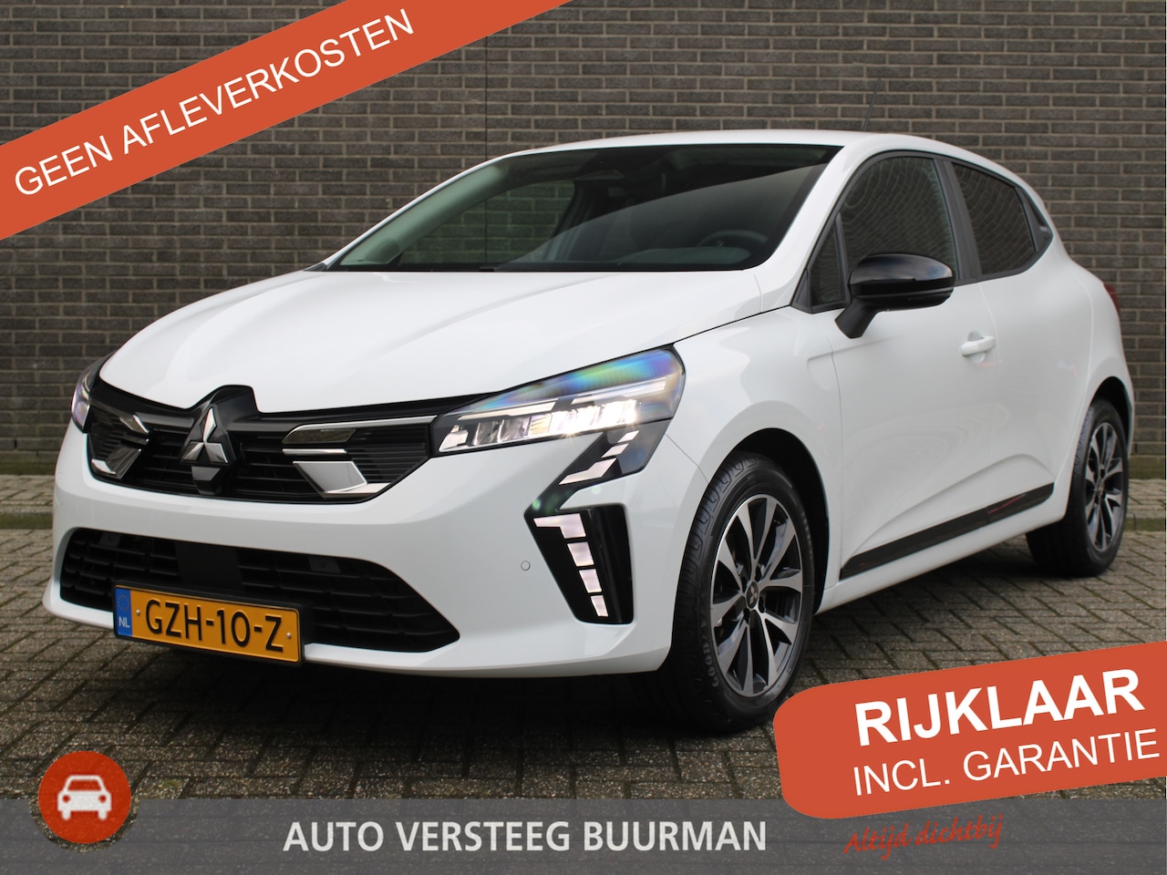 Mitsubishi Colt - 1.0T MT Intense Cruise/Climate control, 16"LM velgen, Camera, Apple carplay/Android auto, - AutoWereld.nl