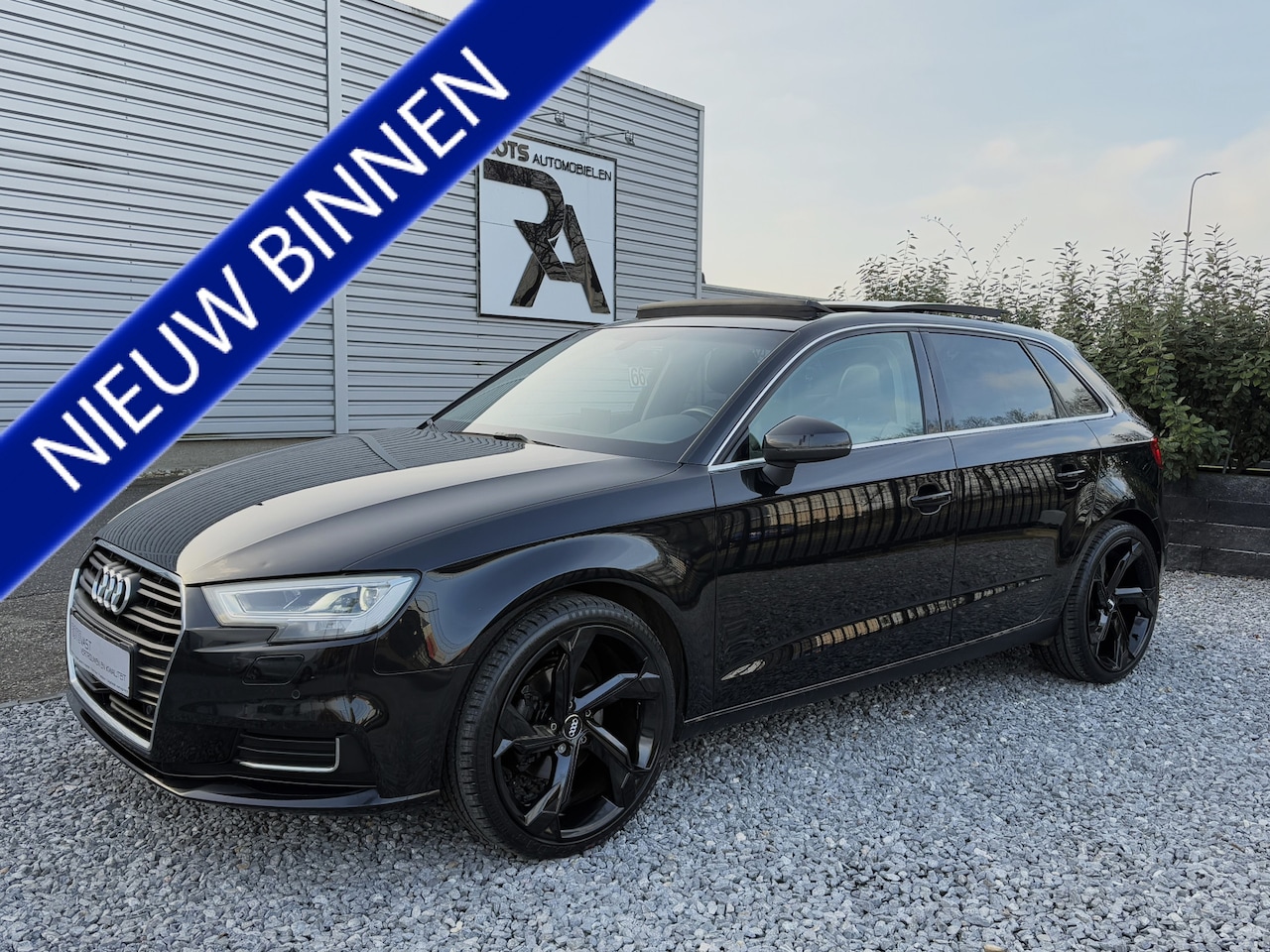 Audi A3 Sportback - 1.4 TFSI CoD Sport Pano|Leer|Virtuel|ACC|Camera Zwart - AutoWereld.nl