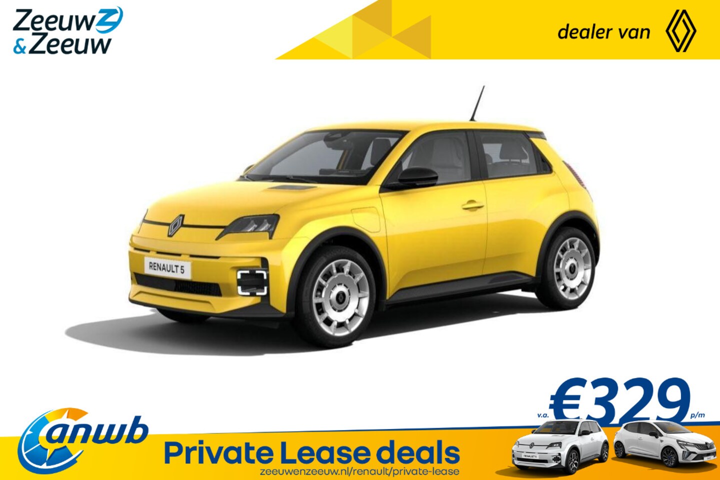 Renault 5 - (ANWB Private lease actie vanaf €349,-) urban range evolution 40 kWh | Auto van het Jaar 2 - AutoWereld.nl