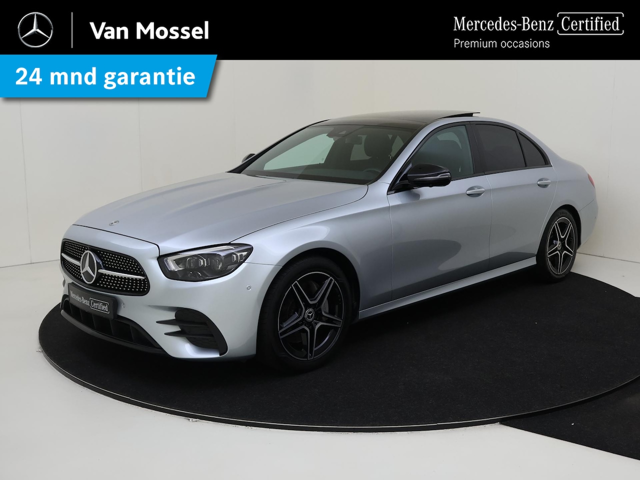 Mercedes-Benz E-klasse - 200 Business Solution AMG / Stoelverwarming / Achteruitrijcamera / Night-Pakket / Panaroma - AutoWereld.nl