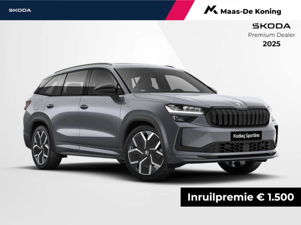 Skoda Kodiaq - Sportline Business 1.5 TSI PHEV 150 kW / 204 PK SU V 6 versn. DSG | Metallic Lak | Panoram - AutoWereld.nl