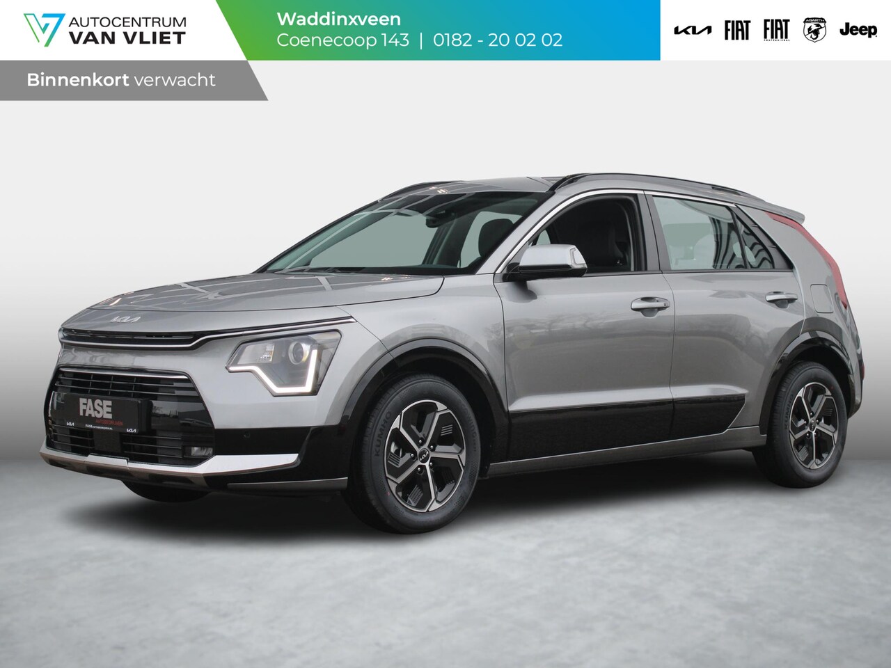 Kia Niro - 1.6 GDi Hybrid DynamicLine | Levering April | Clima | Camera | Apple Carplay | Navi | Adap - AutoWereld.nl