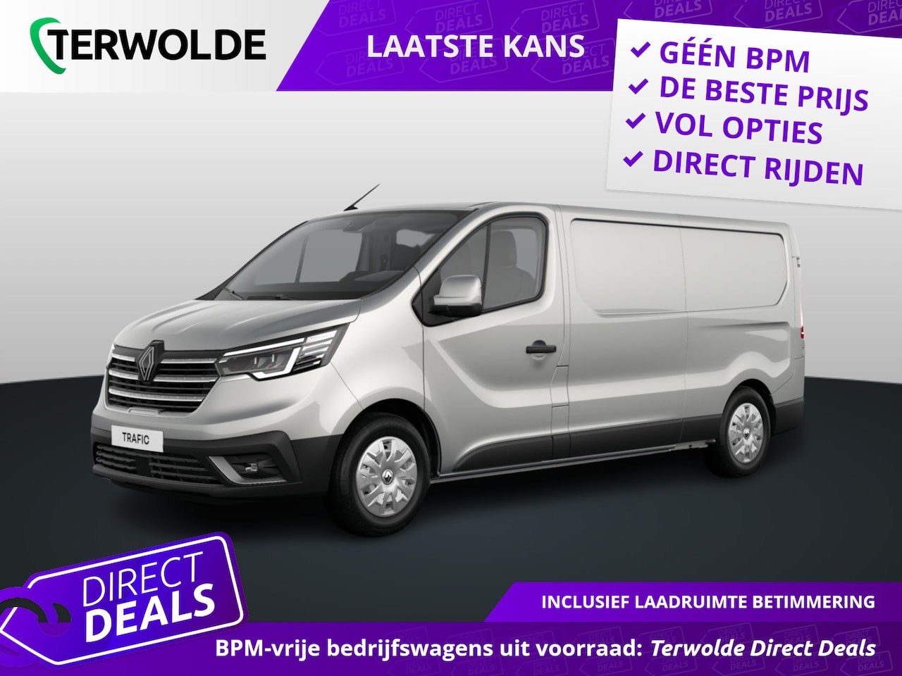 Renault Trafic - Gesloten Bestel L2H1 T30 dCi 130 6MT Advance | Achteruitrijcamera | C-Shape LED dagrijverl - AutoWereld.nl