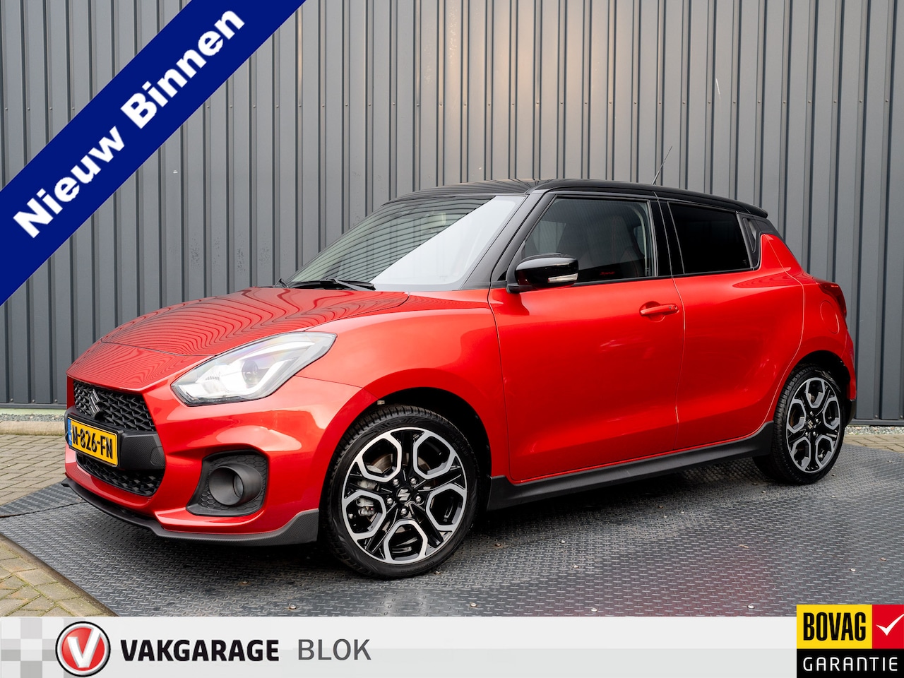 Suzuki Swift - 1.4 Sport Smart Hybrid | Keyless | Stoelverw. | Allseason banden | Prijs Rijklaar!! - AutoWereld.nl