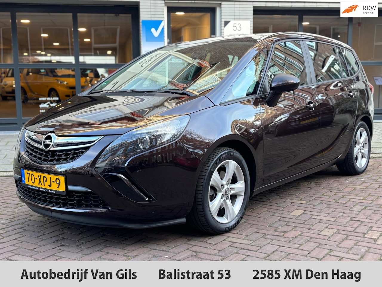 Opel Zafira Tourer - 1.4 Business Edition | AIRCO | NAVIGATIE | PDC | LMV 17 | TREKHAAK | - AutoWereld.nl