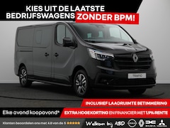 Renault Trafic - 2.0 dCi EDC 170 T29 L2H1 Extra DC | Anniversary | Sidebars | Zwarte logo's | Glasslook |