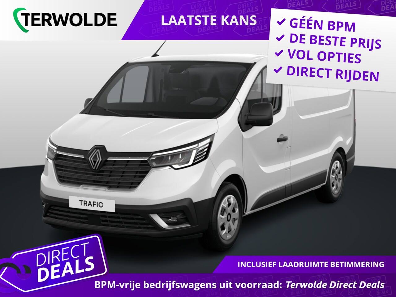 Renault Trafic - Gesloten Bestel L2H1 T30 dCi 150 6EDC Advance | C-Shape LED dagrijverlichting | Elektronis - AutoWereld.nl