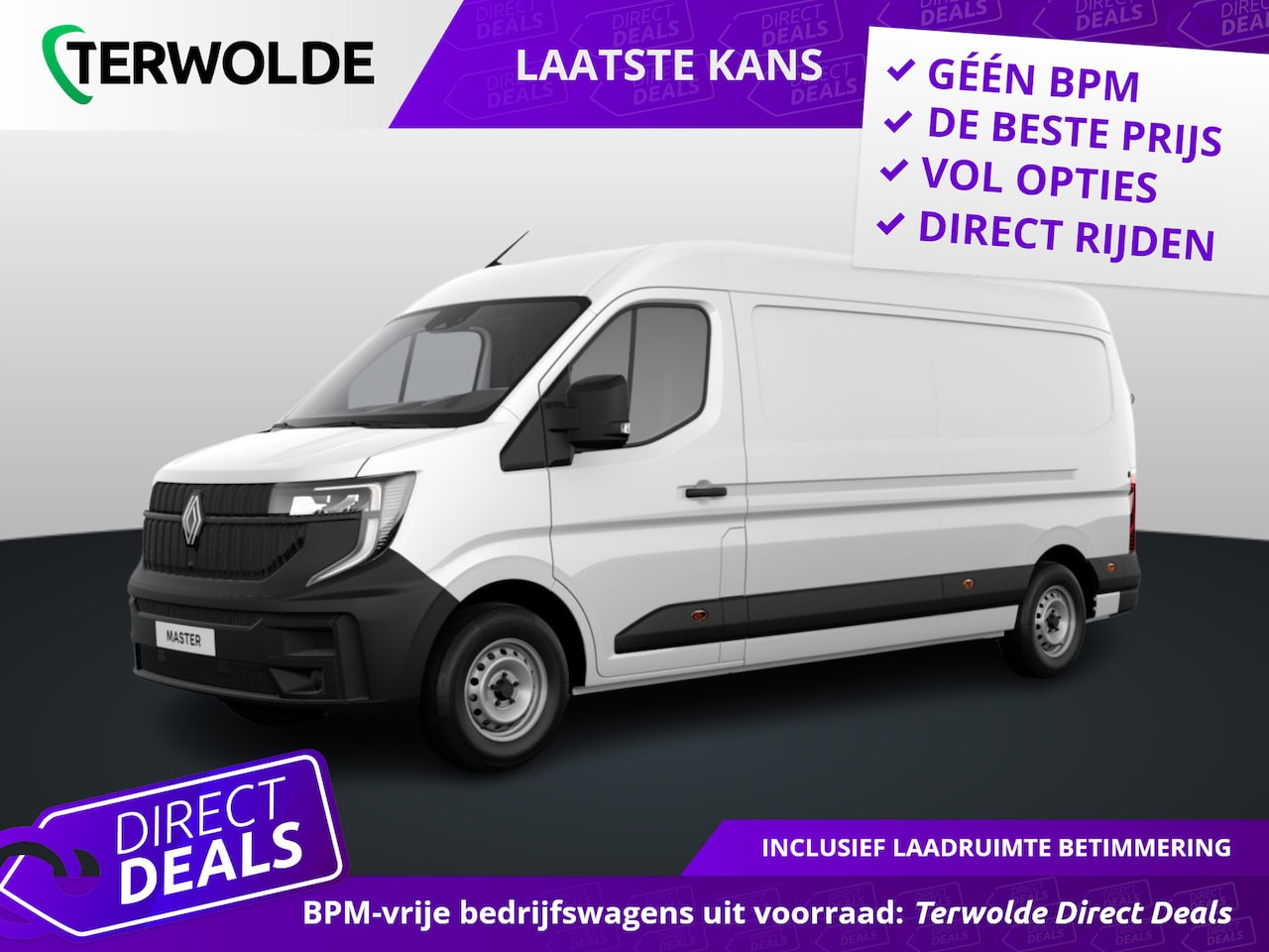 Renault Master - Gesloten Bestel L3H2 T35 dCi 130 6MT Start | C-Shape LED dagrijverlichting | Elektrisch be - AutoWereld.nl