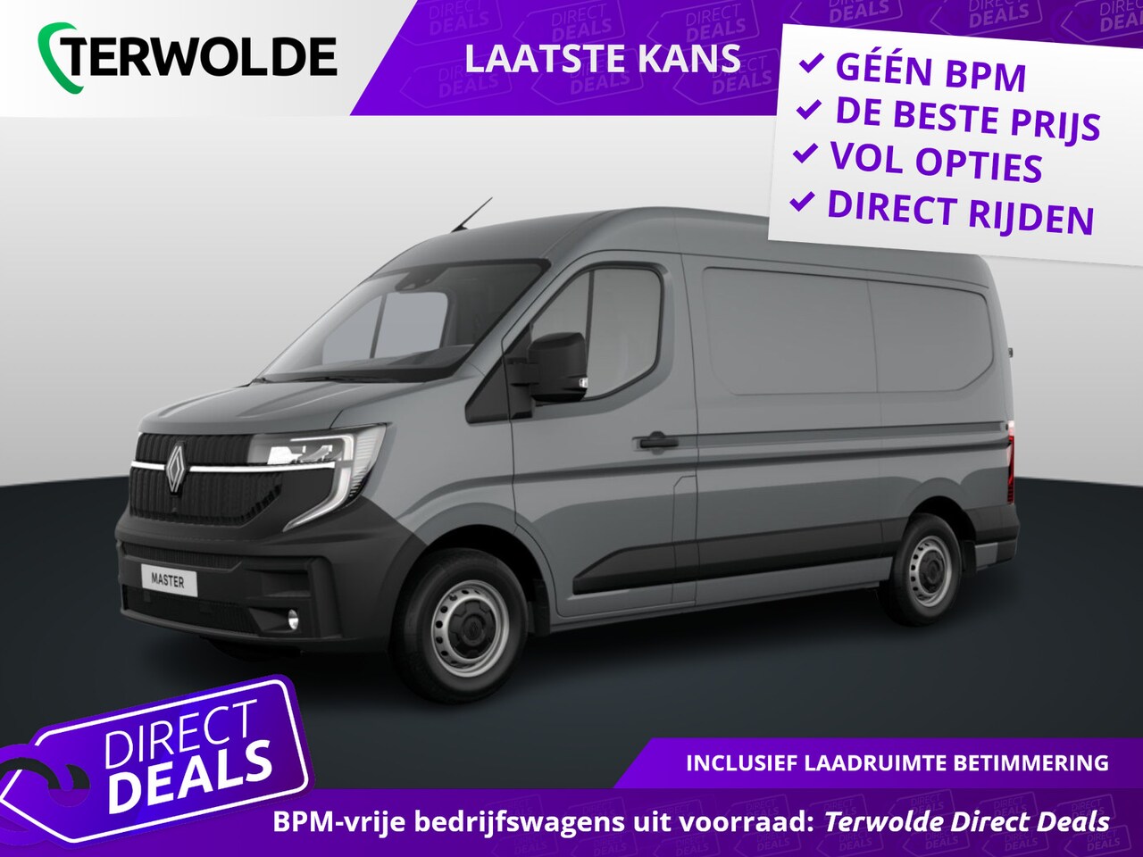 Renault Master - Gesloten Bestel L2H2 T35 dCi 130 6MT Advance | Achteruitrijcamera | C-Shape LED dagrijverl - AutoWereld.nl