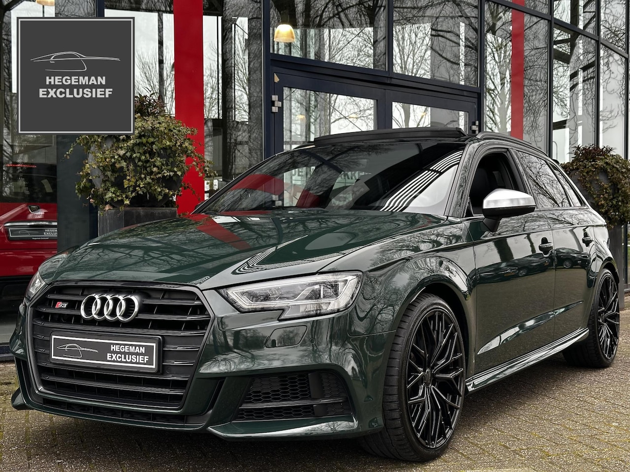 Audi S3 - Sportback 2.0 TFSI quattro Pro Line Plus | GOODWOOD GREEN | Schuif-kanteldak | B&O | Virtu - AutoWereld.nl