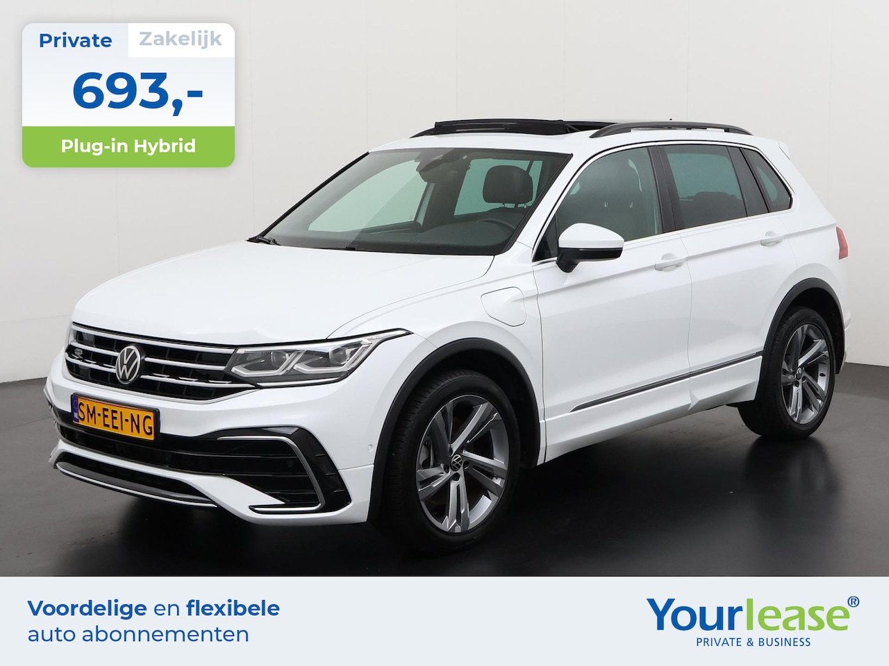 Volkswagen Tiguan - 1.4 TSI eHybrid R-Line Plug-in | All-in 693,- Private Lease | Zondag Open! - AutoWereld.nl