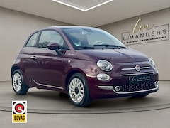 Fiat 500 - 1.0 Hybrid Dolcevita 2021 BORDEAUX | Apple CarPlay | Panoramadak