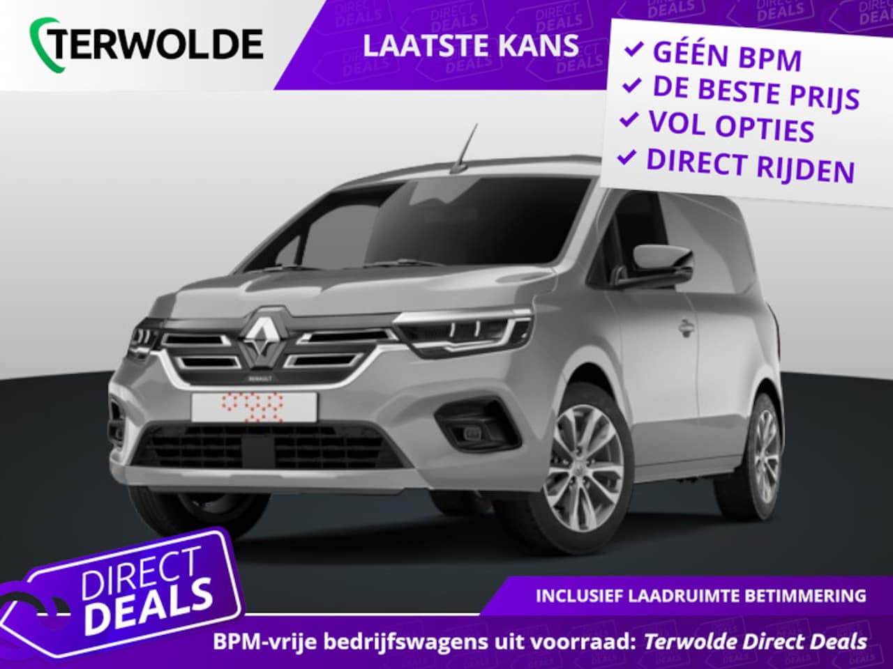 Renault Kangoo - Gesloten Bestel L2H1 Blue dCi 95 6MT Advance | Elektrisch bedienbare ramen (met sneltoets - AutoWereld.nl