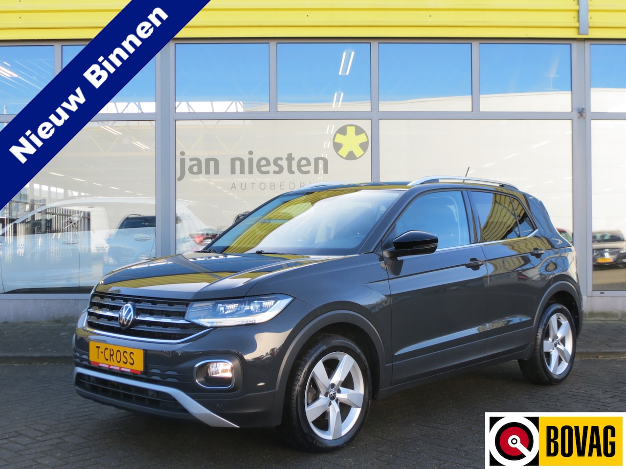 Volkswagen T-Cross - 1.0 TSI Style -110pk- Automaat | Digitale Cockpit | Camera | Executive Pakket |  Rijklaarp - AutoWereld.nl