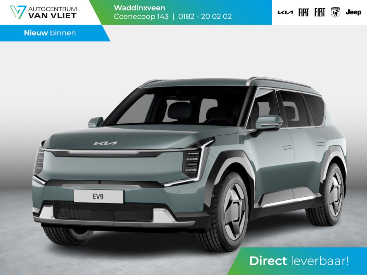 Kia EV9 - Plus 99.8 kWh | Uit voorraad leverbaar | Premium Audio | Camera | Stoel&Stuur Verwarming | - AutoWereld.nl