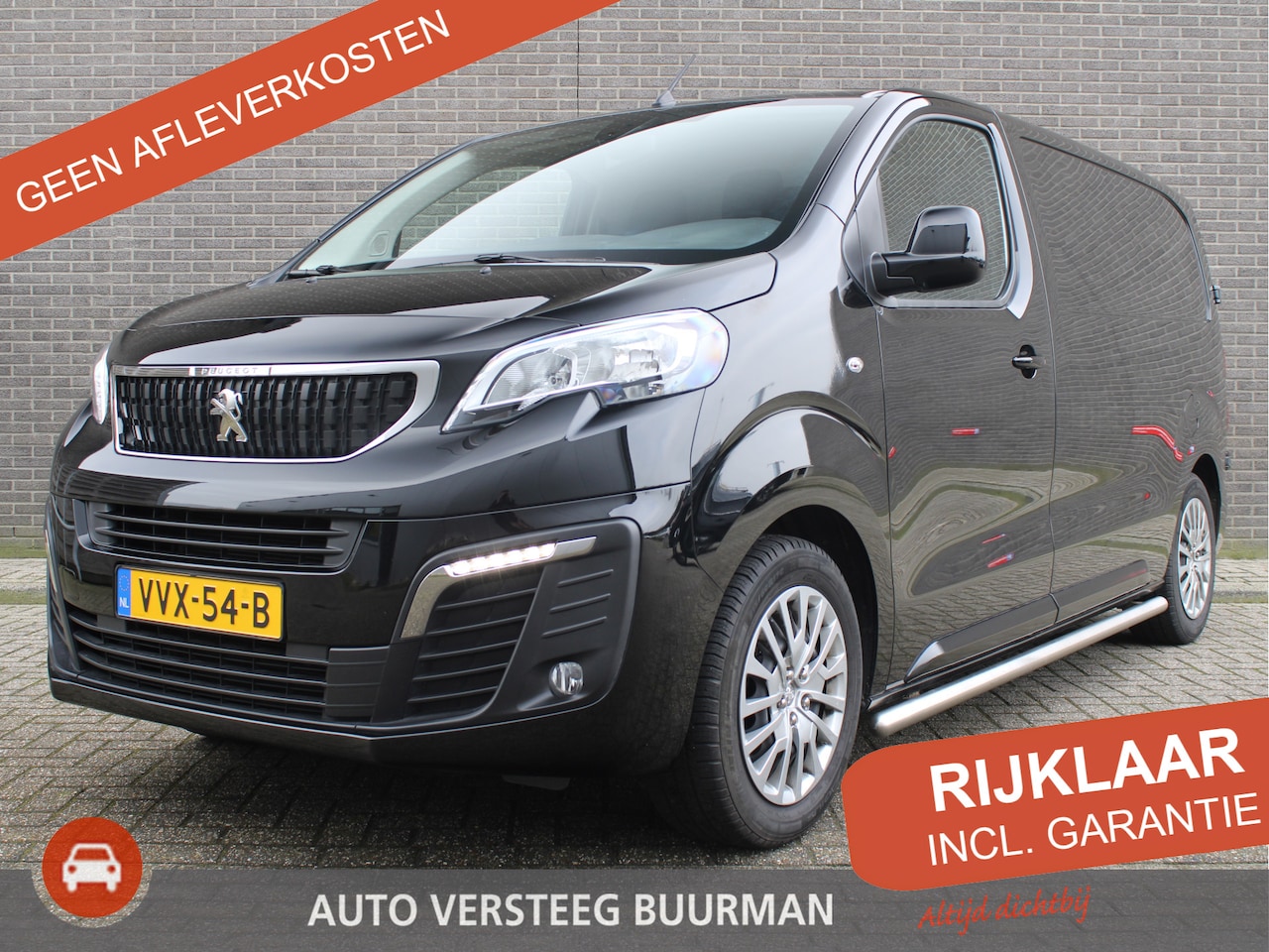 Peugeot Expert - 2.0 BlueHDI 145 S&S L2 3 zits Cruise control, Trekhaak, Airco, Navigatie, Camera, Sidebars - AutoWereld.nl