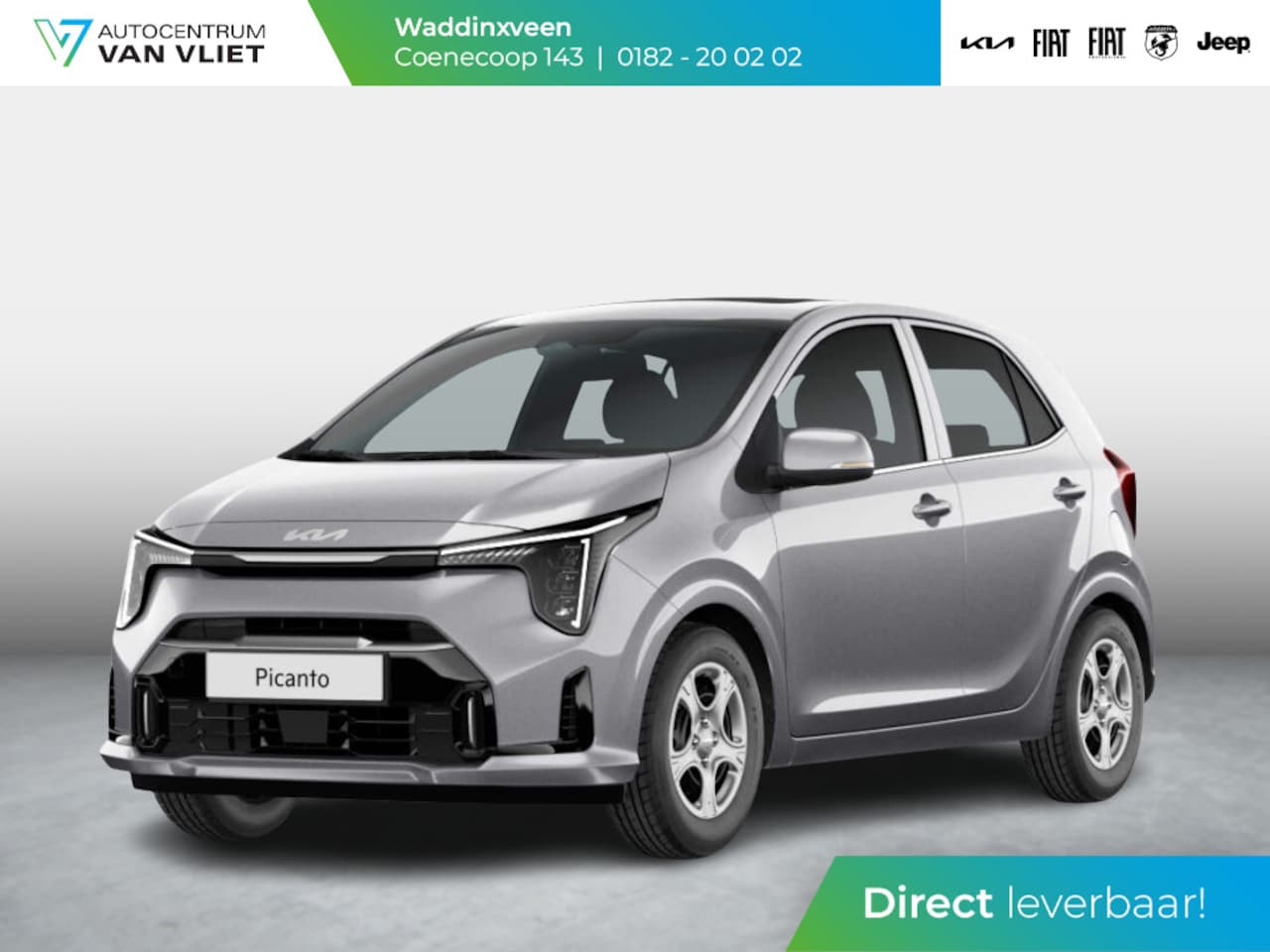 Kia Picanto - 1.0 DPI DynamicLine | Uit voorraad leverbaar | MY25 | Navi | Airco | Cruise | Camera | App - AutoWereld.nl