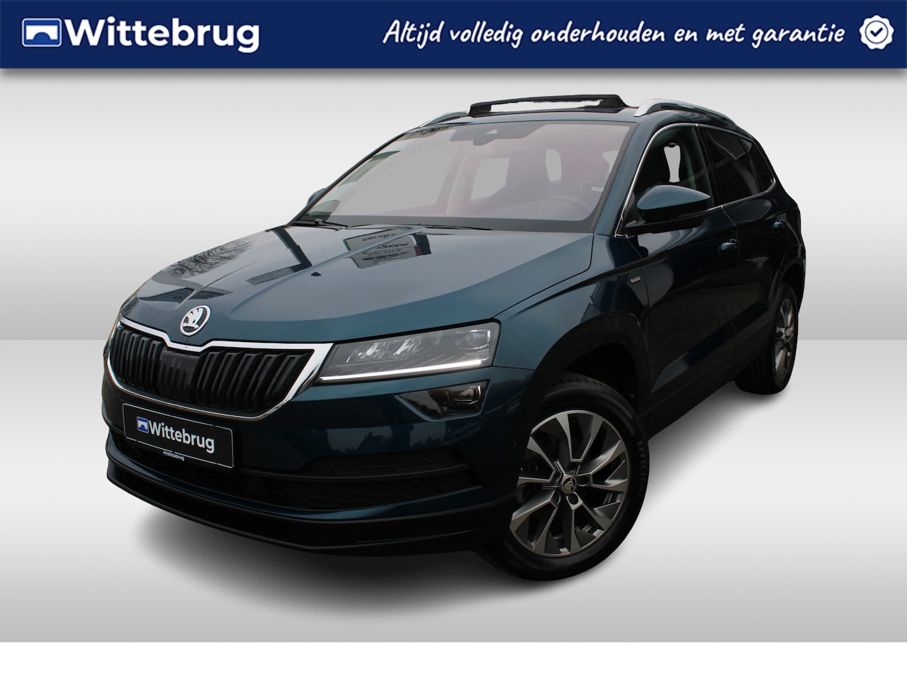 Skoda Karoq - 1.5 TSI ACT 150pk Ambition CLEVER DSG Automaat Panorama dak / LM 17 inch / LED / - AutoWereld.nl