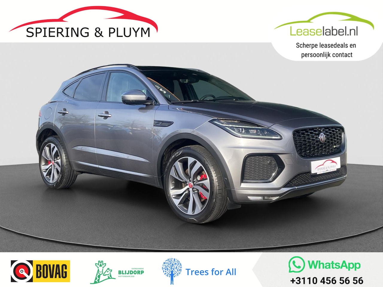 Jaguar E-Pace - 1.5 P300e AWD R-Dynamic SE | Pano | Stoel/stuurverw. | Adaptive | 360 camera - AutoWereld.nl