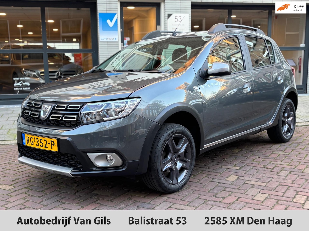 Dacia Sandero Stepway - 0.9 TCe Bi-Fuel Ambiance | AIRCO | NAVIGATIE | LED | PDC | CAMERA | EERSTE EIGENAAR | - AutoWereld.nl