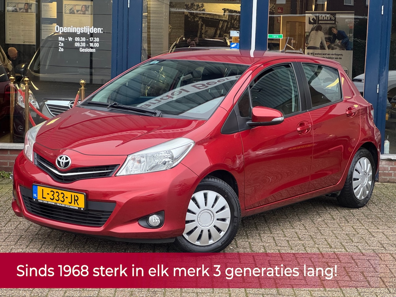 Toyota Yaris - 1.0 VVT-i Trend 5 deurs! Airco l MTF stuur l Elek pakket l DEALER OH l TOPSTAAT! - AutoWereld.nl